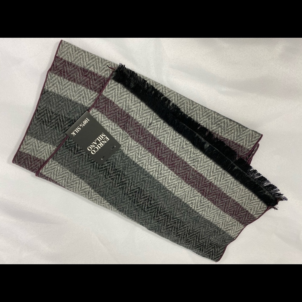 Enrico Milano Silk Scarf